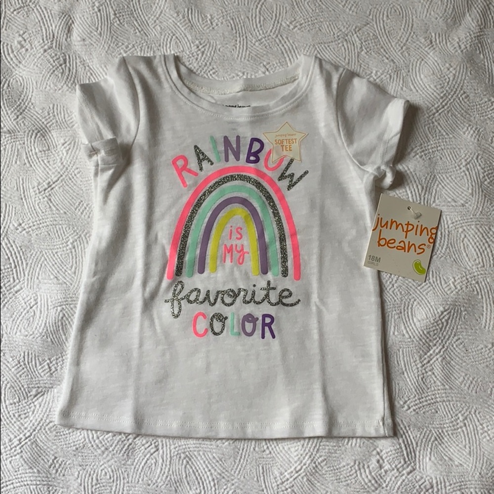 Rainbow girls tee shirt!!
